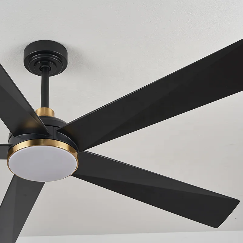 Modern 65 LED Ceiling Fan with 5 Blades & DC 55W Motor Infinitely Dimmable & Smart APP Remote Control for Home Use & Bedroom - Image 5