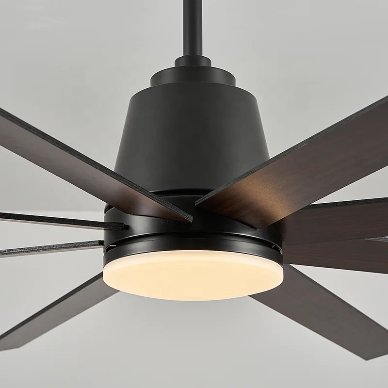 HY Fan 3 1 Industrial Electric Ceiling Fan LED Light 8-Blade DC Motor App-Controlled Remote 72inch for Commercial Household Use - Image 4