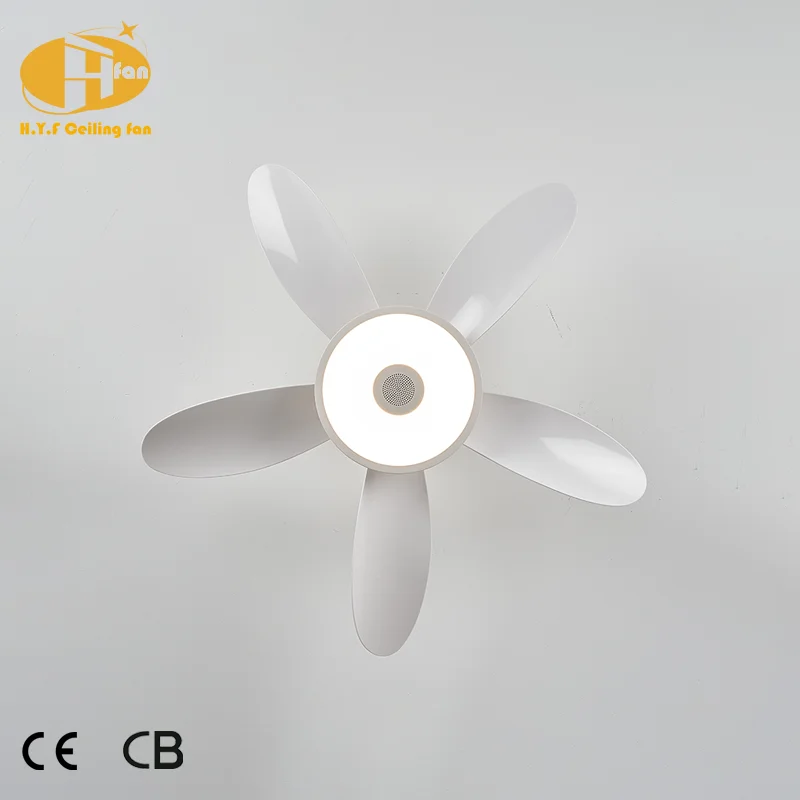 Smart 30-Inch RGB LED Ceiling Fans with Light 5 Blades & Iron Lamp Body DC Motor Remote Control for Living Room & Bedroom - Image 6
