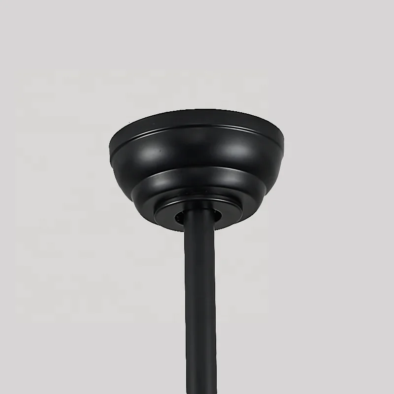 Simple Style 60 72 ABS Blades Pure Copper DC Motor 6 Speeds Black Infinitely Dimmable LED Light Remote Control Dining - Image 4