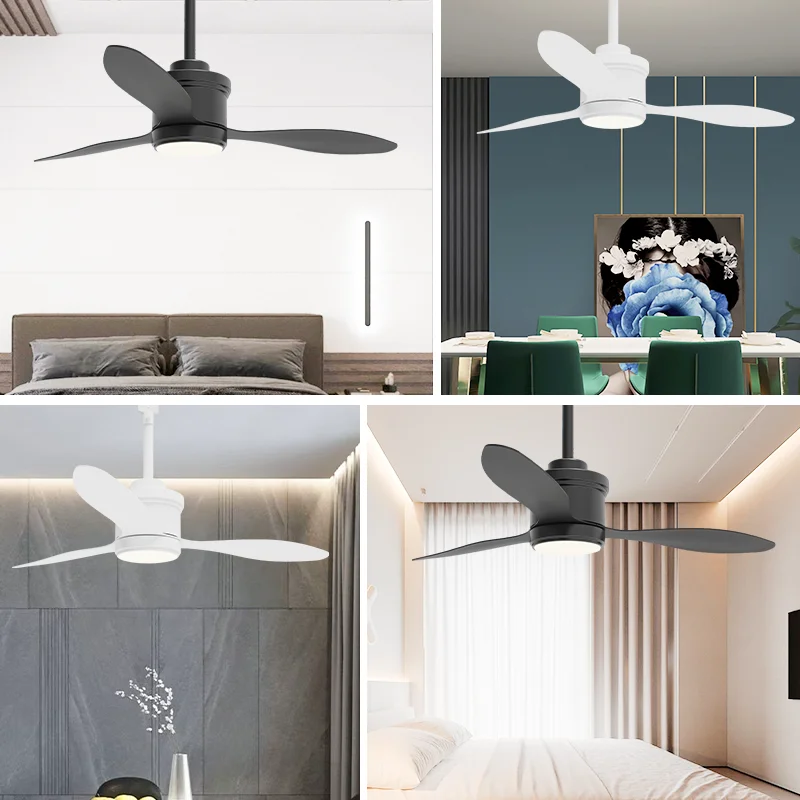 IP65 Waterproof 3-Blade Outdoor Ceiling Fan Light LED. 6 Speeds. Remote Control. for Patio/Gazebo/Porch - Image 5