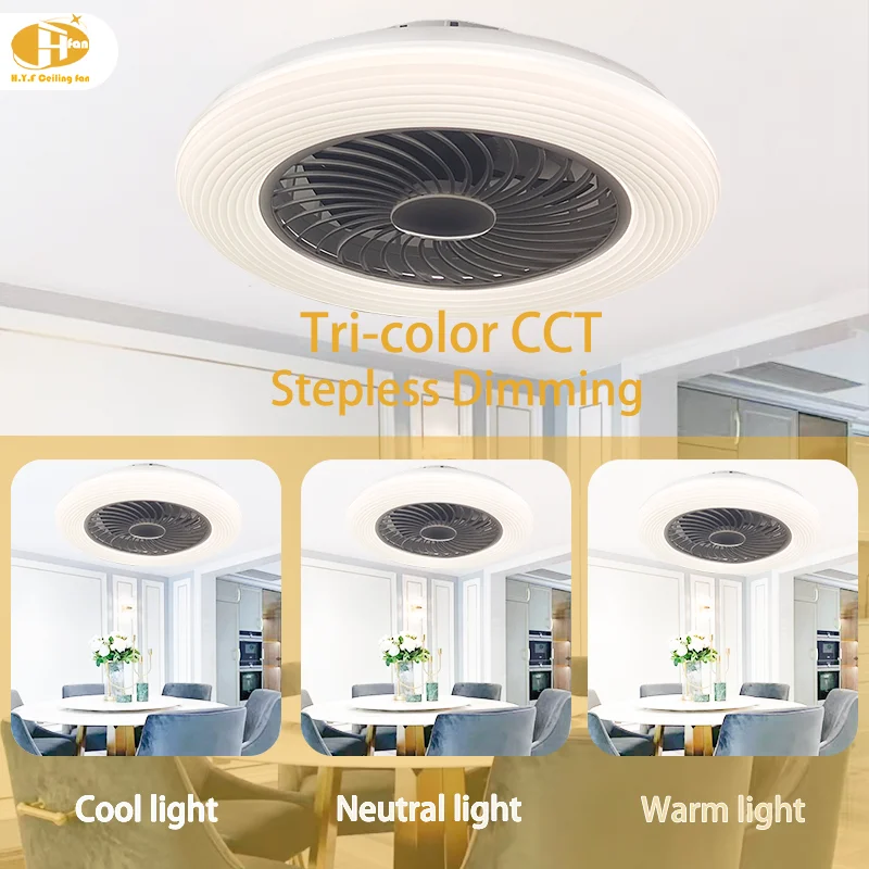 Bladeless Fan Remote Control. Quiet. Multi-Speed. Dimmable LED. Modern Design for Home - Image 6