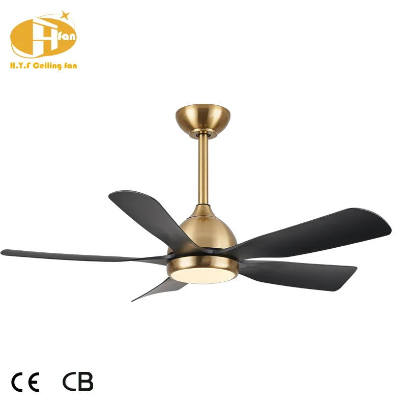 Factory Price Six Speed Ceiling Fan LED Light Silent Remote Control Energy Saving Fan Light for Living Room - Image 2