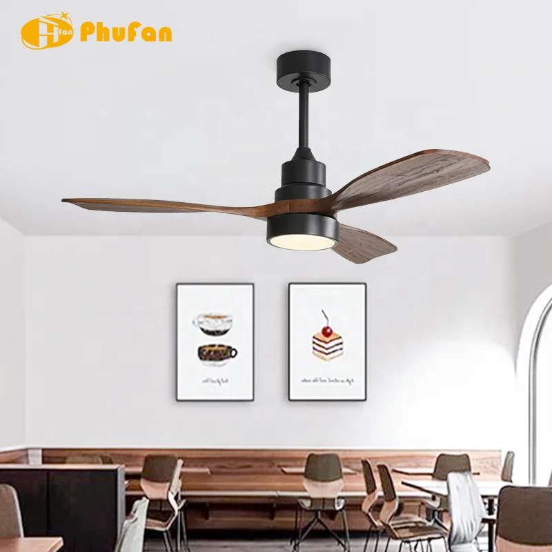 52 in 3-Blade Modern Ceiling Fan with Light. Remote Control. 6-Speed DC Motor. 220V Chandelier Style for Living Room and Bedroom - Image 5