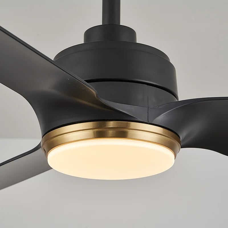 Hot Sale Three ABS Blades Ceiling Fan LED Light Silent Remote Control Energy Saving Fan Light for Living Room - Image 4