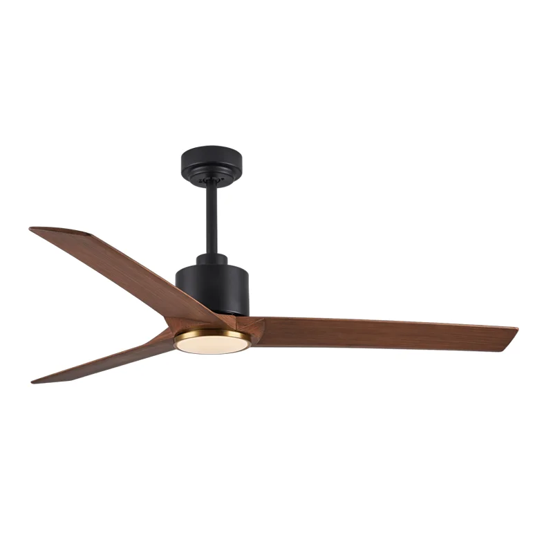 Popular Style Silent Remote Control Ceiling Fan Black Gold 3 Pcs ABC Blades Ceiling Fan for Bed Room - Image 3