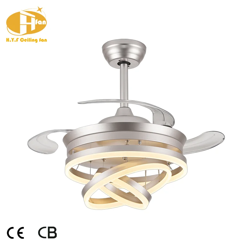 Energy Saving 42-Inch Modern LED Ceiling Fan Lamp with Remote Control 6-Speed DC Motor Indoor Lighting - Image 4