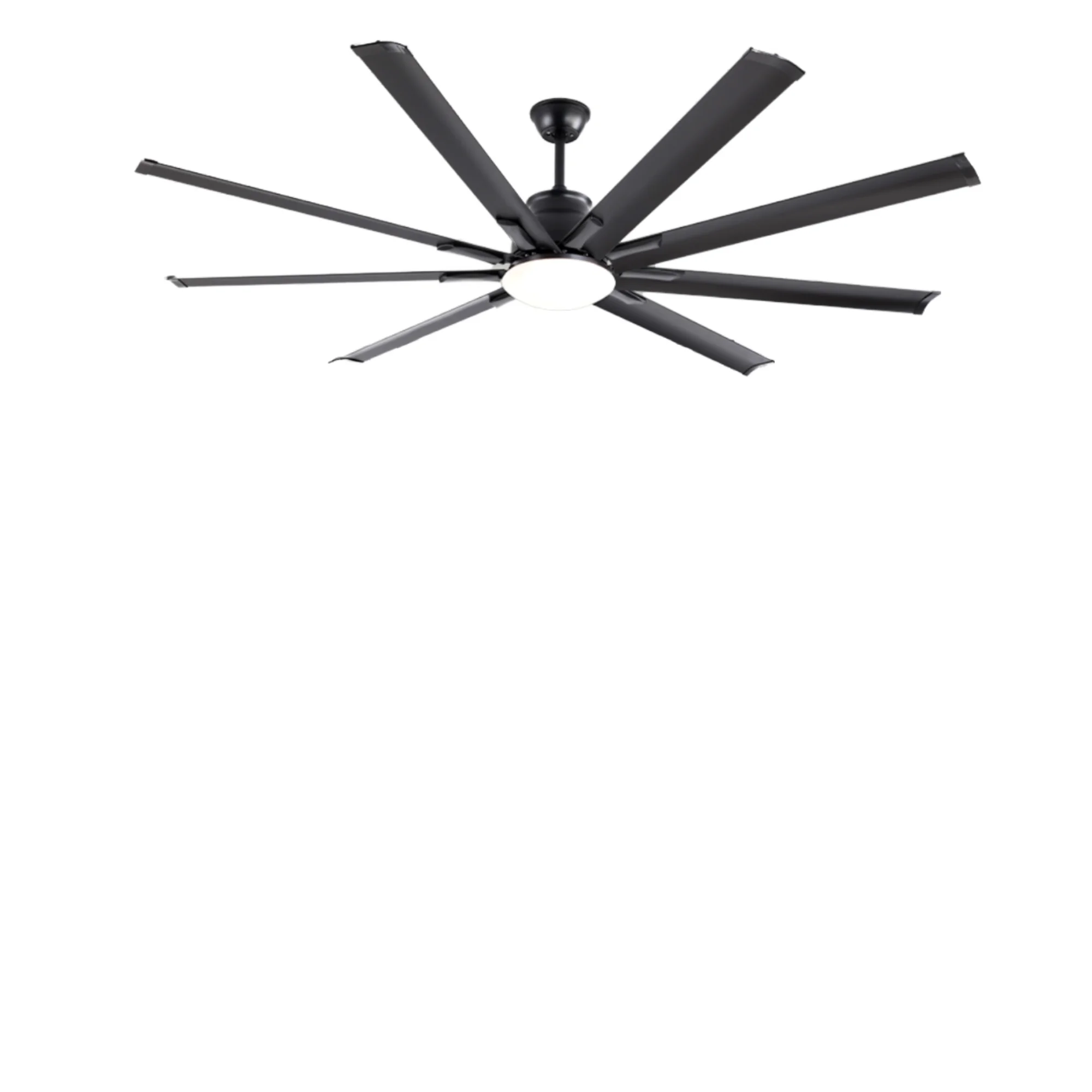 72inch Custom Large Ceiling Fan with LED Light Remote Control 8Blades High Performance Cooling Distribution Modern