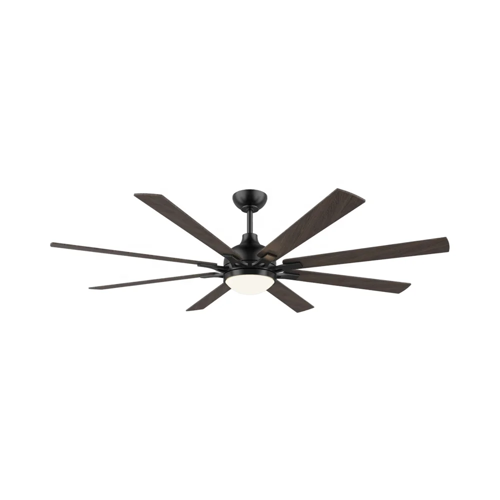 New Arrival 72-Inch LED Iron Ceiling Fan Remote Control 3 Color Changes Hot Air Cooler Night Light Electric DC Motor Energy - Image 2