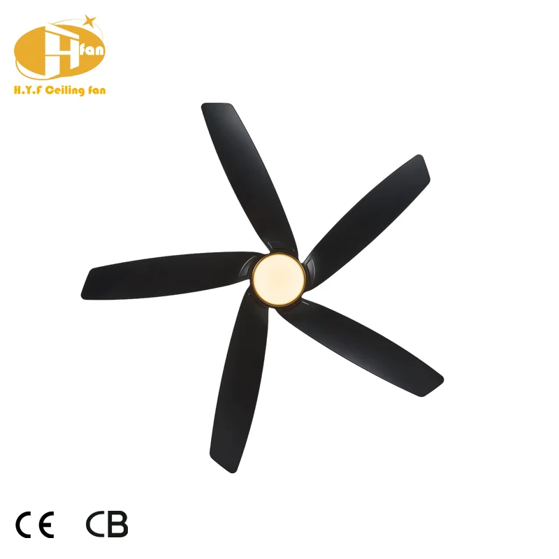 Modern Nordic Low Floor LED Ceiling Fan with Light 6 Speeds Electric DC Motor Remote Control Switch for Living Room - Image 4