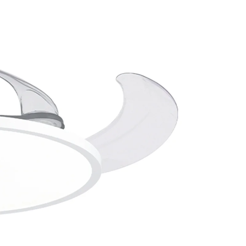 Customizable Modern LED Fan Light Lighting Ultra-Quiet Large Air Volume Popular Model for Living Dining Room Remote Plastic - Image 4