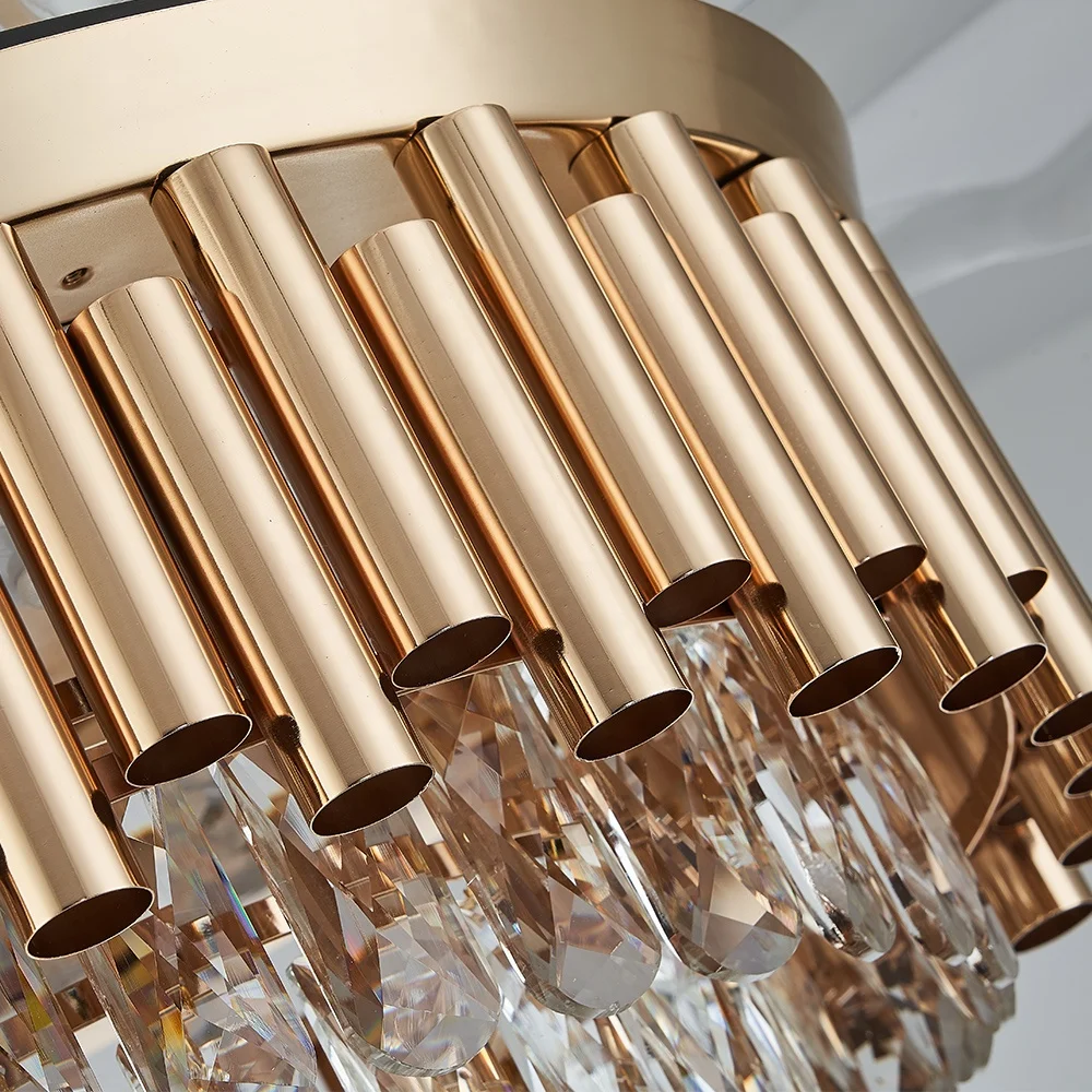 Bedroom Nordic Luxury Ceiling Fan Light Remote Control 6-Speed DC Motor Stepless Dimming LED Energy-Saving Modern - Image 5