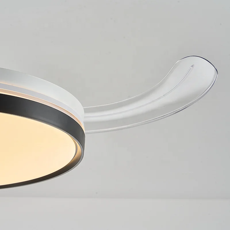 Intelligent Dimming Color Temperature Adjustable Ceiling Fans Lamp Remote Control Energy Efficient Metal Construction Household - Image 4