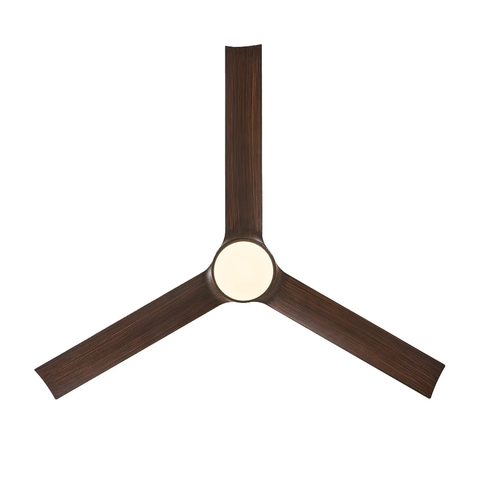 Modern Style 3 Blades Solid Wood Ceiling Fan Light Silent Remote Control Ceiling Fan for Living Room - Image 4