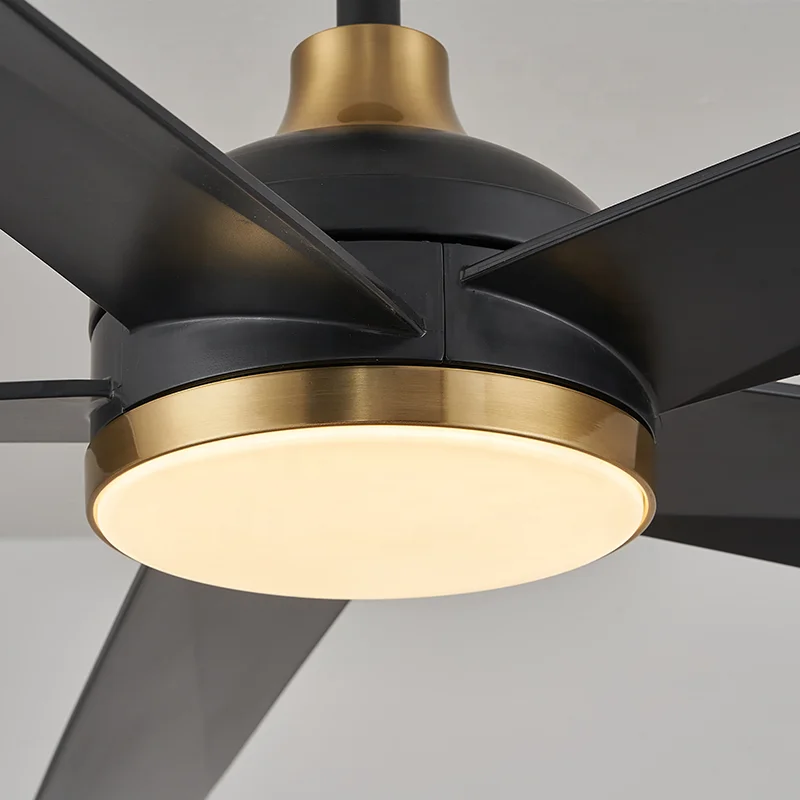 Modern 65 LED Ceiling Fan with 5 Blades & DC 55W Motor Infinitely Dimmable & Smart APP Remote Control for Home Use & Bedroom - Image 6